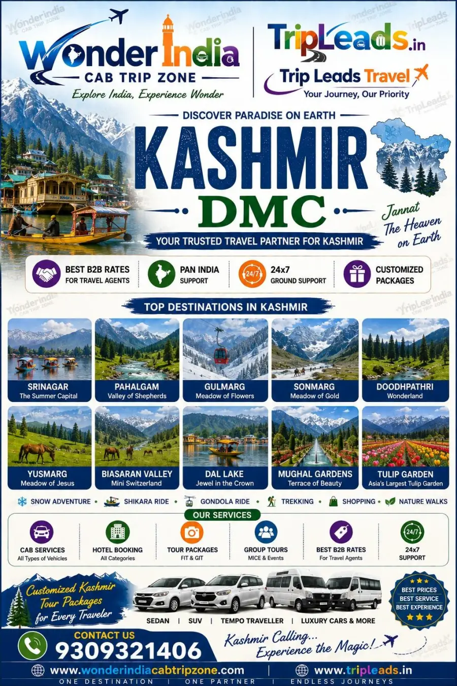Diwali Special Kashnir Tour Offer
